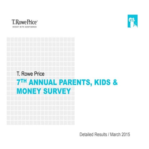7th Annual Parents, Kids and Money Survey - 2015