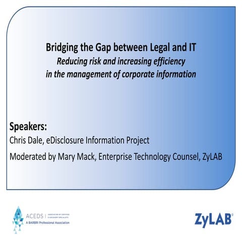 ACEDS-Zylab 4-3-15 Webcast 