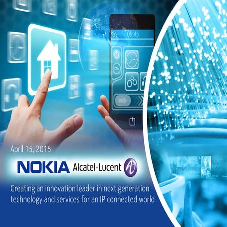 Nokia-ALU Analyst Presentation
