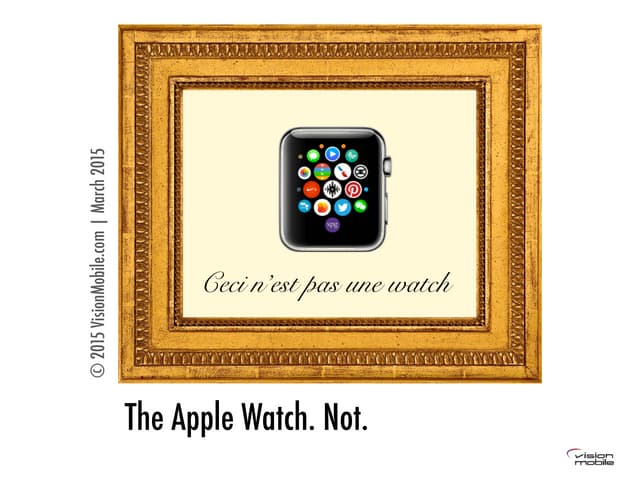 The Apple Watch. Not