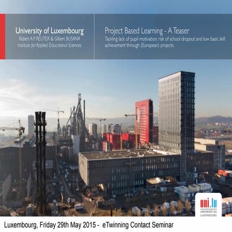 Project based learning - a teaser (2015 05 29) Reuter & Busana