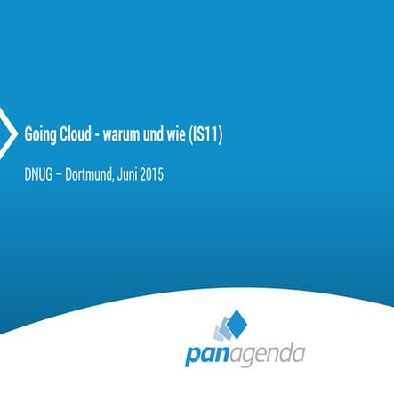 Going Cloud - warum und wie? - 42. DNUG