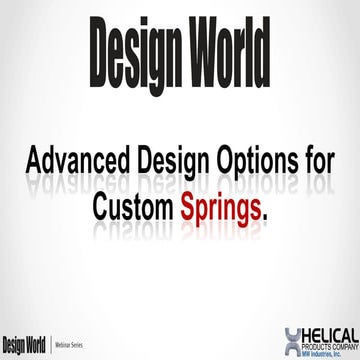 Design of Helical Spring | PPTX