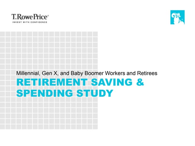 Generational Retirement Trends Stud...