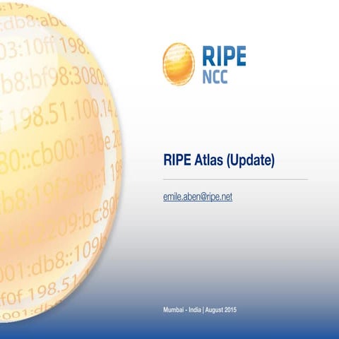 RIPE Atlas Update