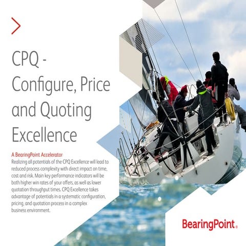 CPQ - Configure, Price and Quoting Excellence