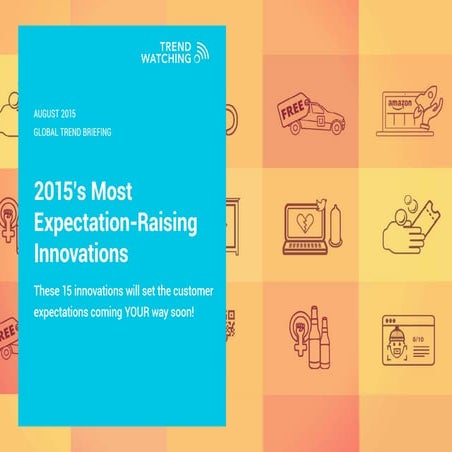 THE MOST EXPECTATION-RAISING INNOVATIONS OF 2015