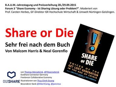 2015 09-28 Präsentation Share or Die - B.A.U.M.-Jahrestagung 2015