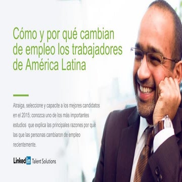 Estudio | Cómo y por qué cambian de empleo los trabajadores de América Latina...