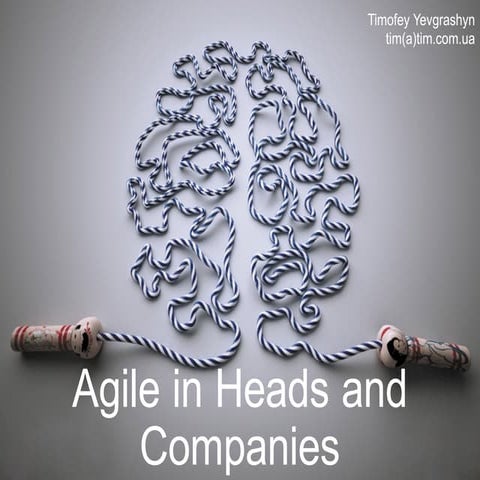 Agile in Heads and Companies