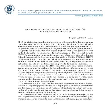 Reforma a la Ley del ISSSTE 2025: Claves y Cambios Fundamentales para ...