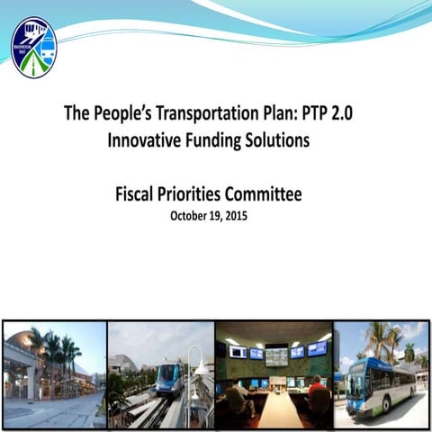 PTP 2.0 Innovative Funding Solutions