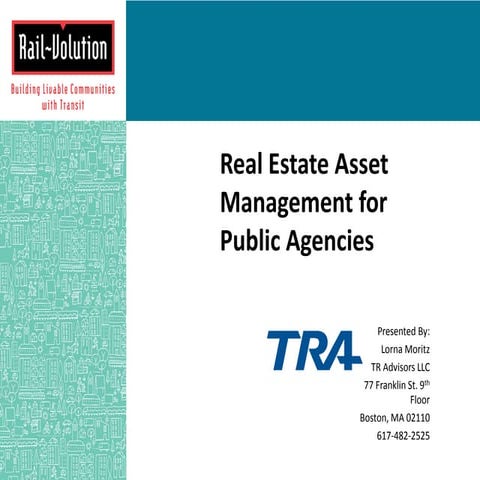 RV 2015: Leftover Land: Making the Most of Surplus Assets by Lorna Moritz