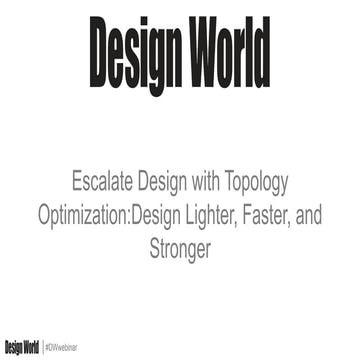 Topology optimization | PPTX
