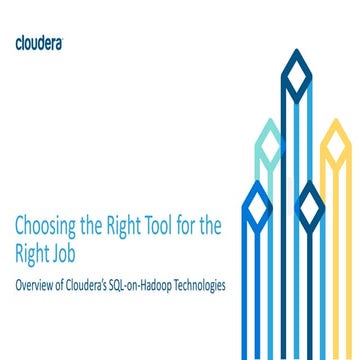 Cloudera Showcase: SQL-on-Hadoop