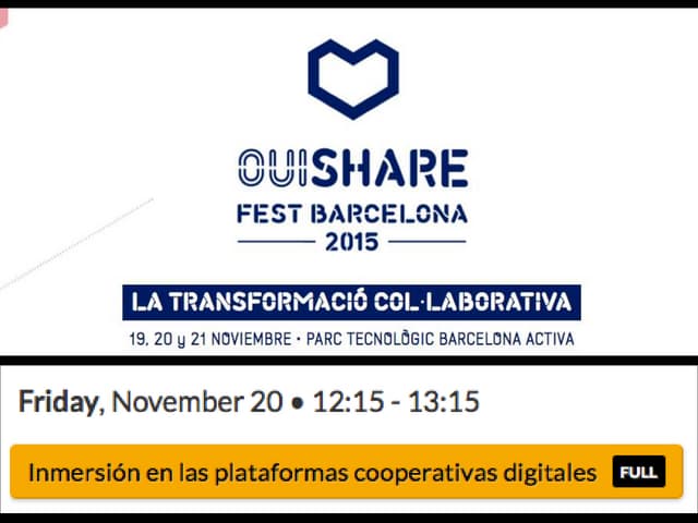 Inmersión en las plataformas cooperativas digitales - platform cooperativism