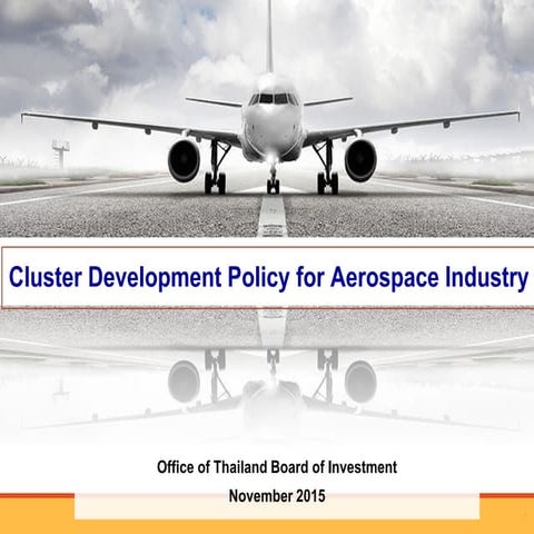 Cluster Development Policy for Aerospace Industry