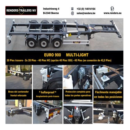 SEMIRREMOLQUE EURO 900 