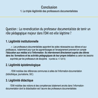 L'EMI, quel(s) enseignement(s) pour...