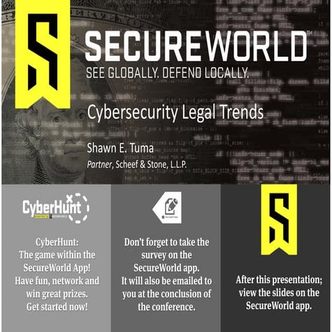 Cybersecurity Legal Trends: The Evolving Standard of Care for Companies and M...