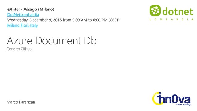 Azure Document Db