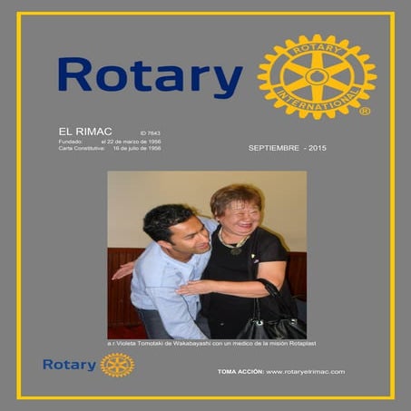 Rotary Club El Rimac - Boletín Setiembre 2015