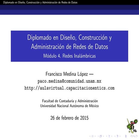 2015 2-Módulo 4. Redes Inalámbricas