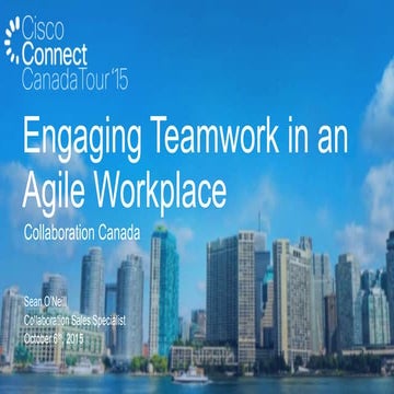 Engaging Teamwork in an Agile Workplace: Collaboration
