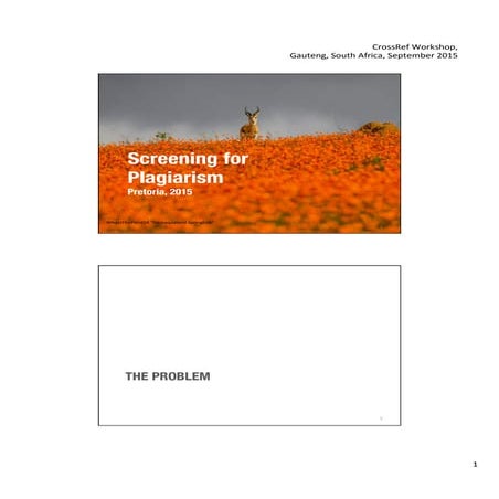 6-Screening for plagiarism