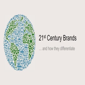 21st Century Brands | PPT | Free Download