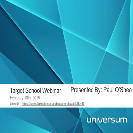 Creating A Winning Target School Strategy 