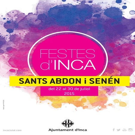 Festes d'Inca 2015 