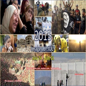 2015 - Images of JULY - July 24 - July 31.