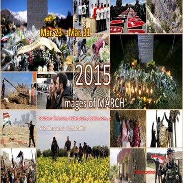 2015 - Images of MARCH - Mar.24 - Mar.31