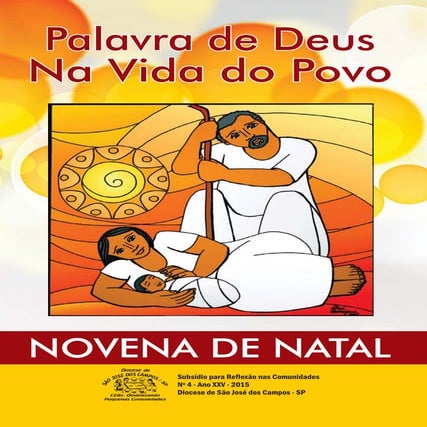 Novena de Natal 2015 CEBs - Diocese de São josé dos Campos - SP