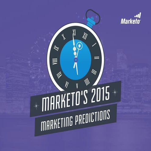 Marketing predictions for 2015