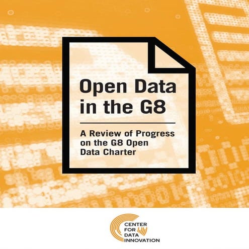 Rank de países do G8 que melhor aplicam Open Data