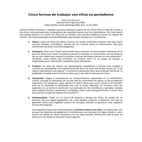 periodismo y educación rep dominicana