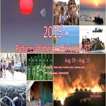 2015 - Pictures of the month: AUGUST -Aug 09 - Aug 15