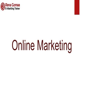 E-Marketing Specialist - Seminar
