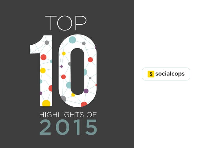 Top 10 Highlights of 2015 - SocialCops