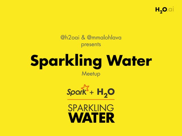 Sparkling Water Meetup