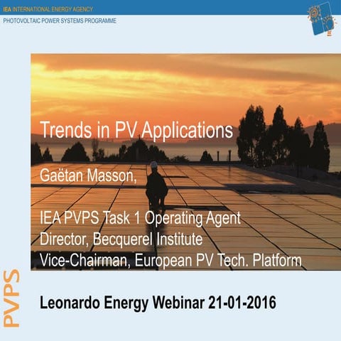 Photovoltaic Market Trends 2015