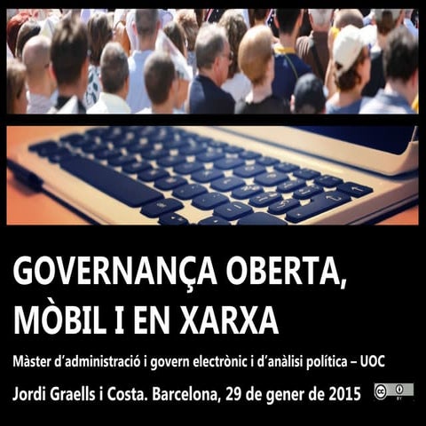 Governança oberta, mòbil i en xarxa