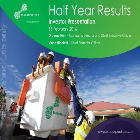 20150215 broadspectrum investor presentation