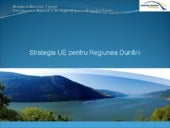 Strategia UE pentru Regiunea Dunări...