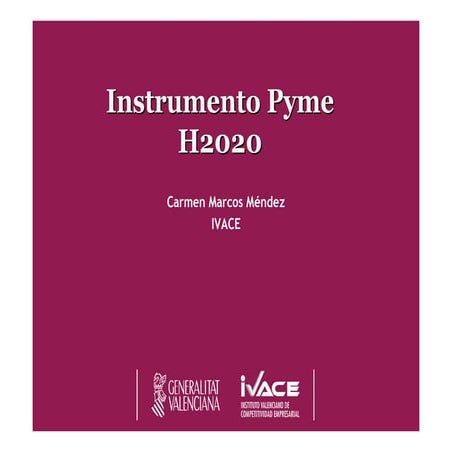 20150223_Infoday H2020_Espacio_Carmen Marcos