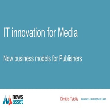 Newsaset Publishing platform goes cloud - a presentation to Publishing Confer...