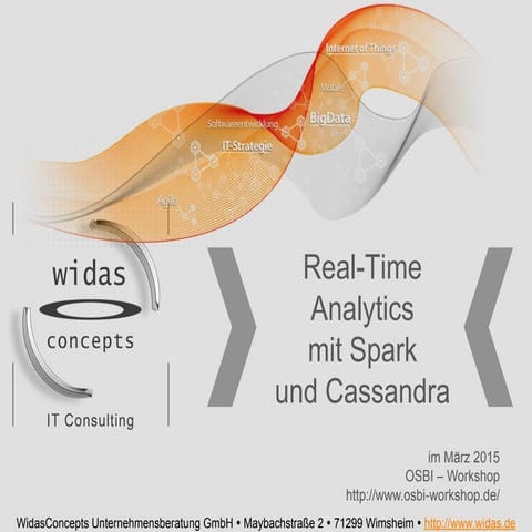 Real-Time-Analytics mit Spark und Cassandra