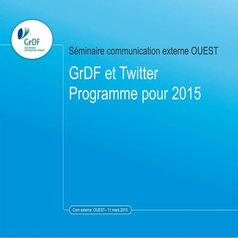 Quand les salariés communiquent sur Twitter, exemple de GrDF